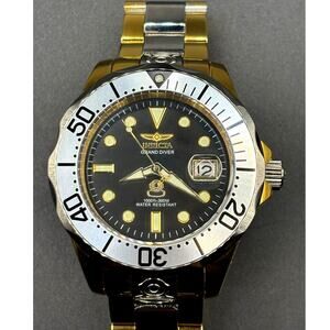 Invicta 16034 Grand Diver Automatic Two Tone Stainless Steel Men's 47mm Watch